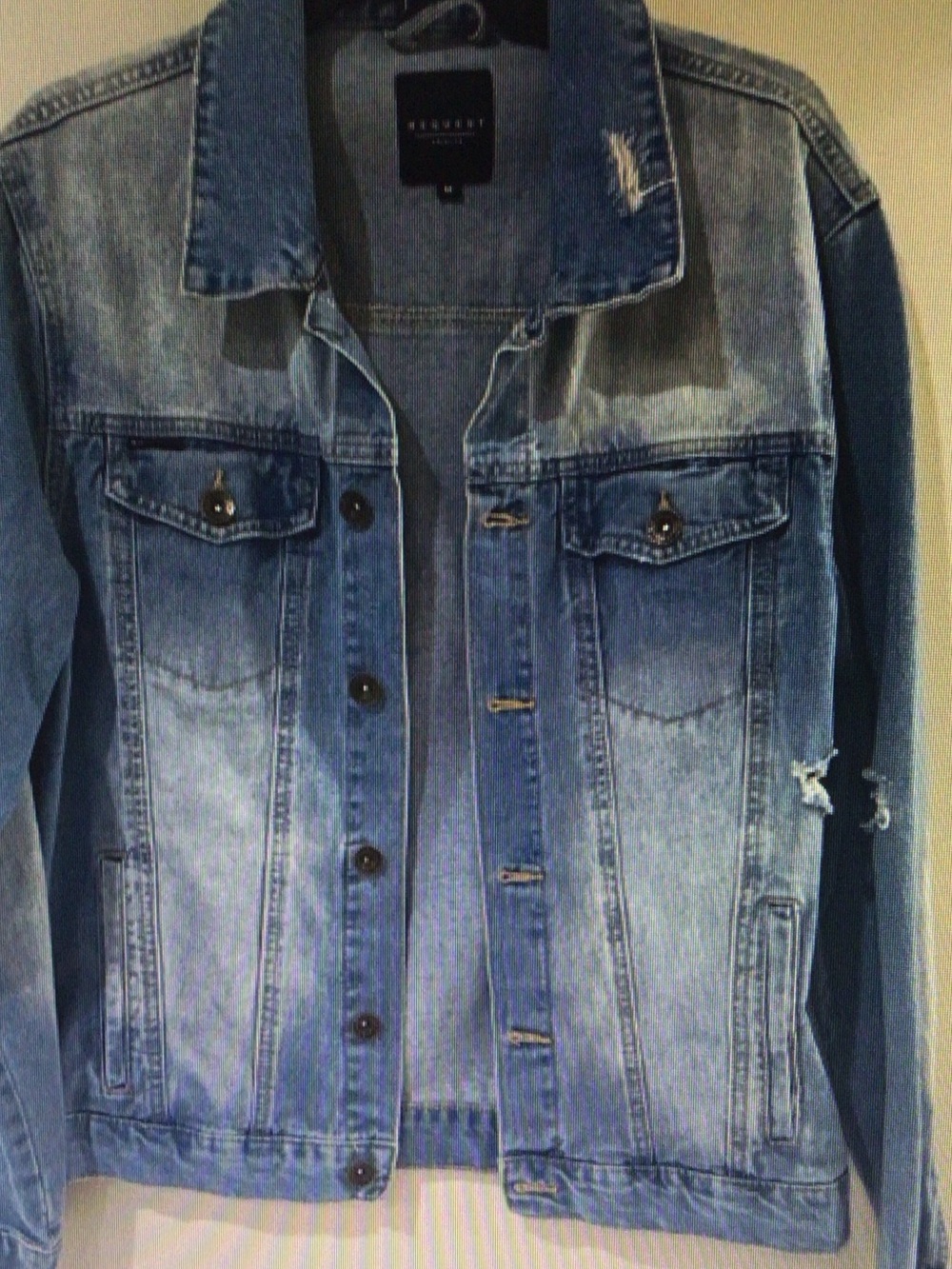 Women's Light Blue Washed Denim Jacket - Classic Jean Trucker
